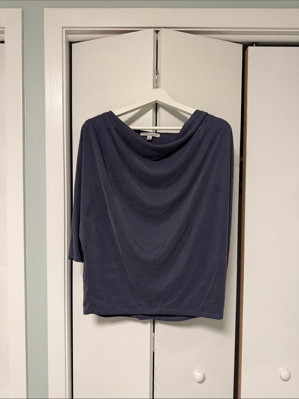 Green Envelope  Drape Neck Women’s Top